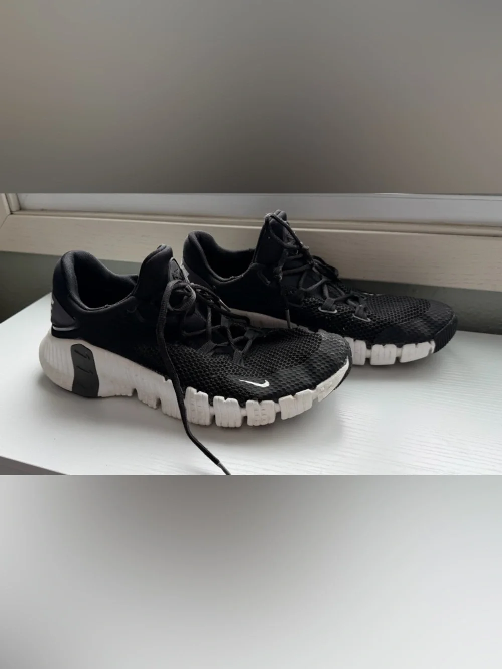 Nike Free Metcon 4 Black White Training Shoes Mens Size 11.5 CT3886-010 - Picture 14 of 16
